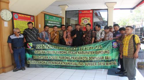 Kunjungan Satpol PP Kabupaten Bandung